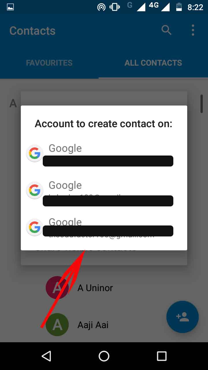 Simple Steps - How To Import Export Contacts In Android Phone - AndroMaster